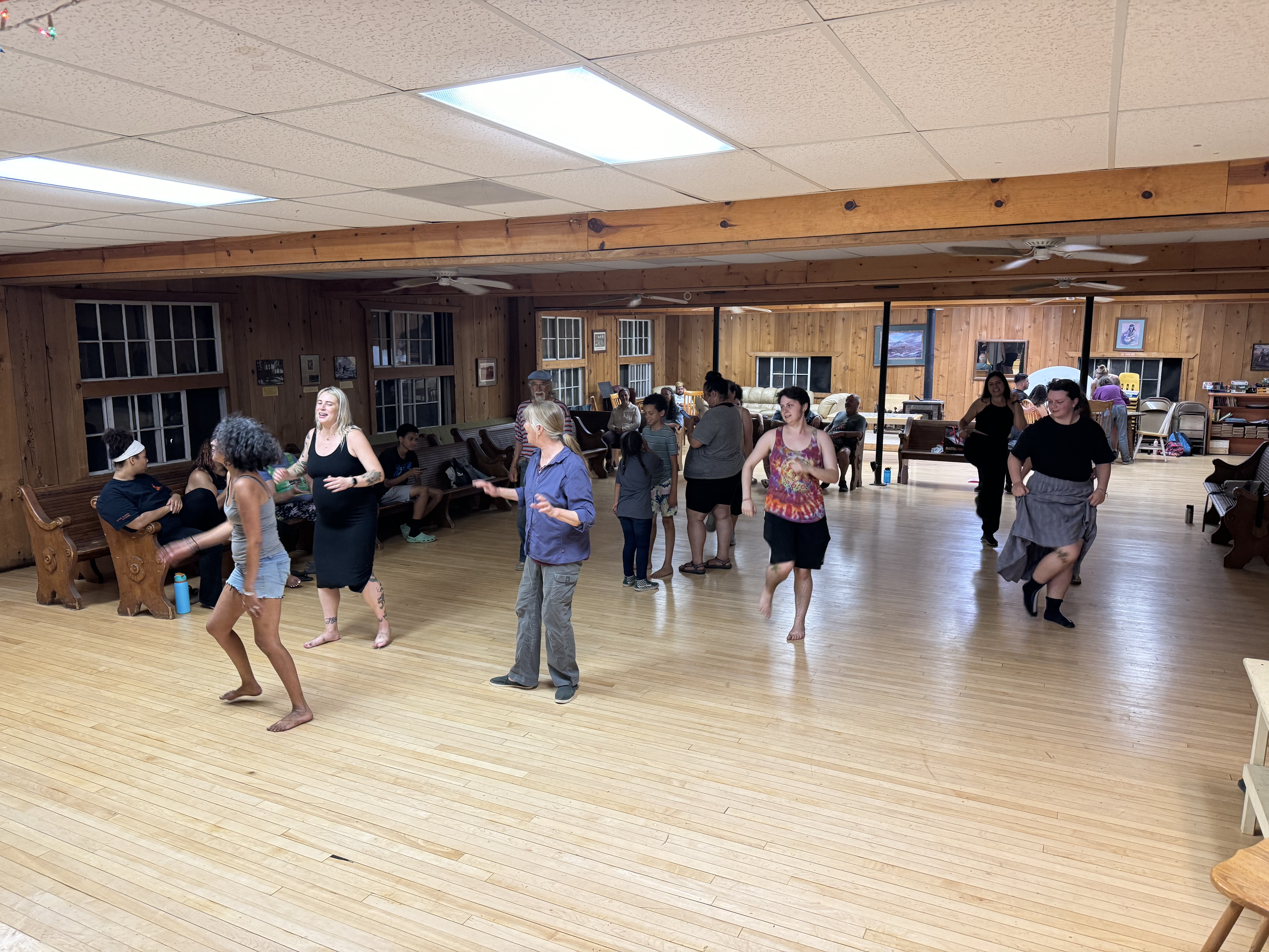 Folk dancing